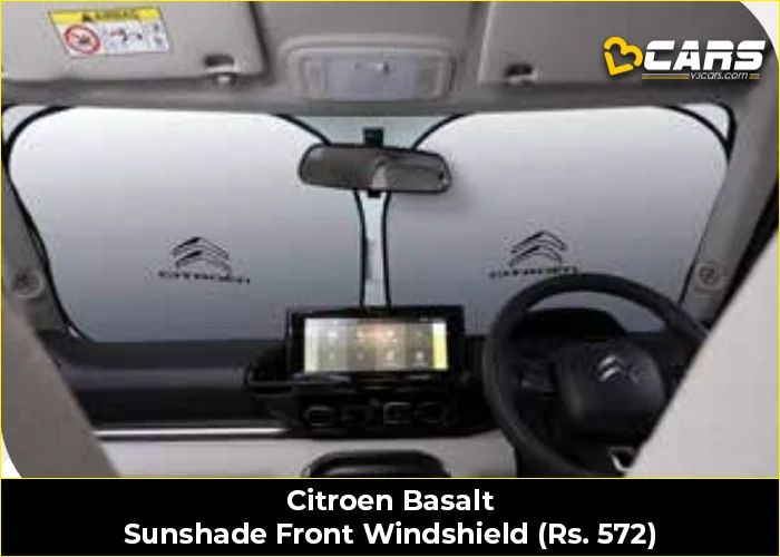 Citroen Basalt Sunshade Front Windshield (Rs. 572)